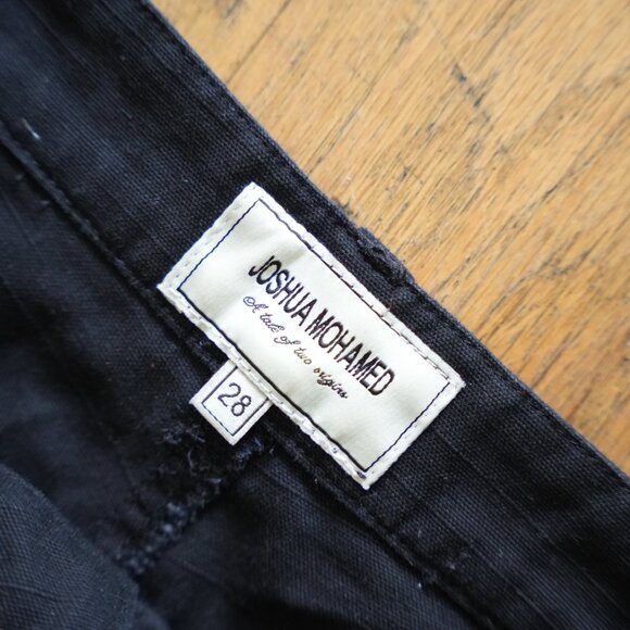 Joshua Mohamed Wide-Leg Cargo Pants – Size 28 - Picture 5 of 5